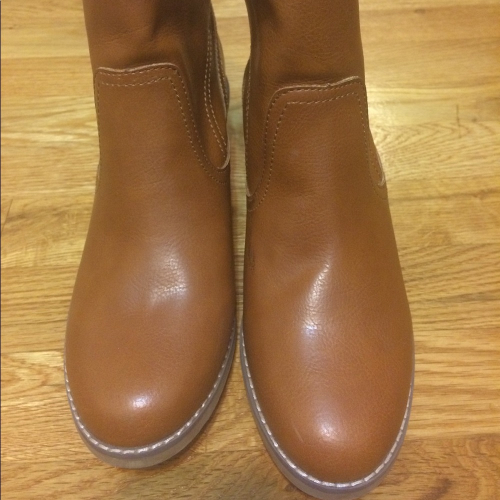 “Mossimo” Caramel Colored Boots, Size 8